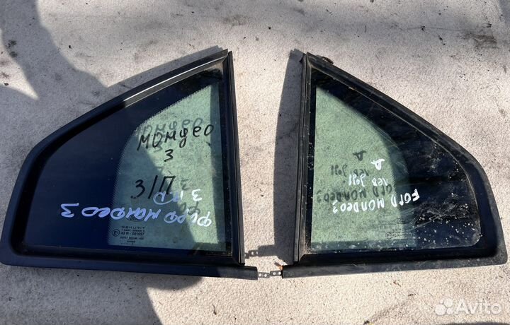 Форточка задней двери Ford Mondeo 3