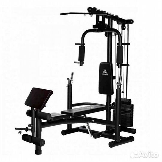 Силовой комплекс со скамьей DFC Homegym D854