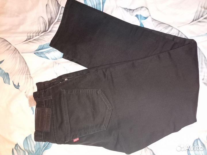 Джинсы levis 511 чёрные