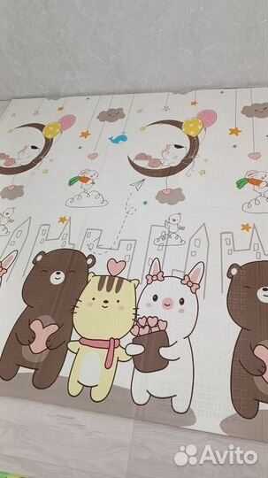 Детский коврик для ползания 180 200