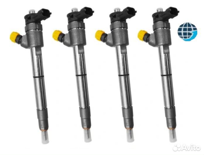 Форсунки новые 0445110713 Опель 2.0
