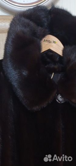 Шуба Длинная Норковая 50-52 в Отличном состоянии