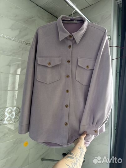 Рубашки женские оверсайз