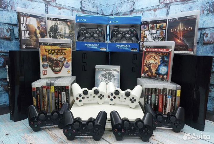 Sony PS3 +55 игр