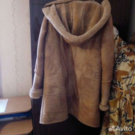 Дубленка натуральная женская 46 48