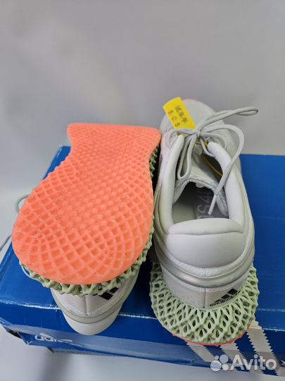 Кроссовки Adidas 4D RUN 1.0 white signature pink