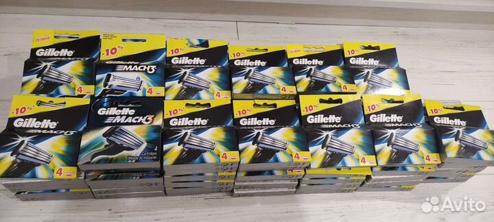 Gillette Mach3(4 шт/уп)