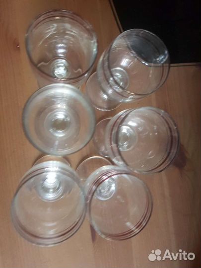 Набор рюмок СССР 6 шт