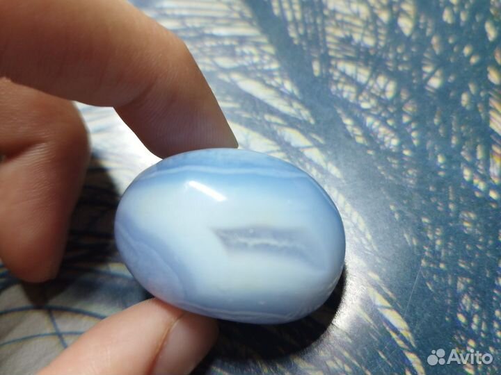 Голубой агат