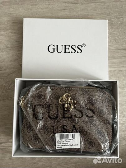 Сумка женская guess кросс боди