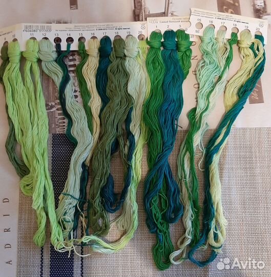 Нитки мулине