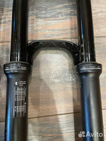 Вилка rock shox lyrik yari 27.5 29