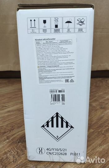 Детский электросамокат Ninebot KickScooter A6