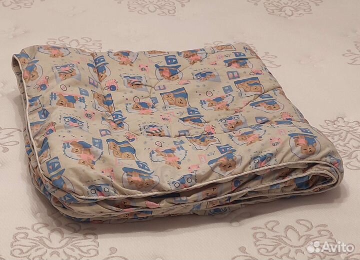 Покрывало из хлопка 180 х 220, детское одеяло 120