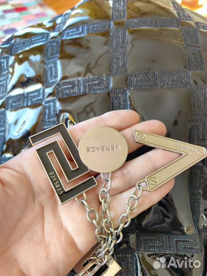 Versace сумка из СССР натуральная кожа