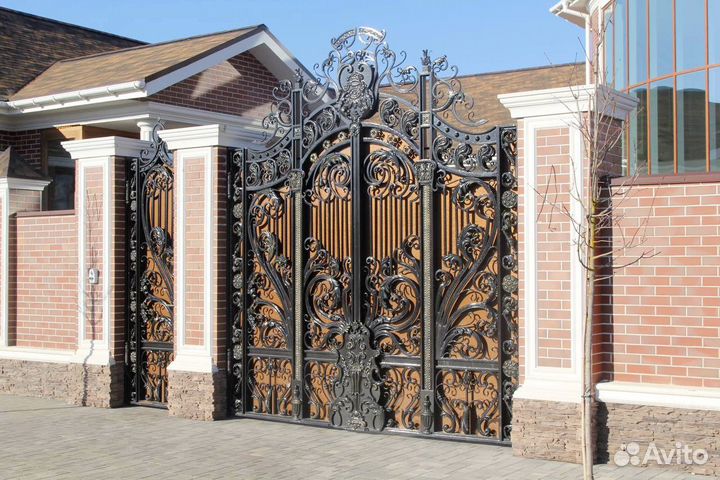 Кованные ворота