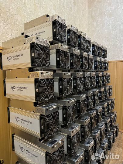 Асик Whatsminer m30s ++ 108 TH Б У (31 w/th)