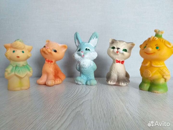 Резиновые игрушки СССР