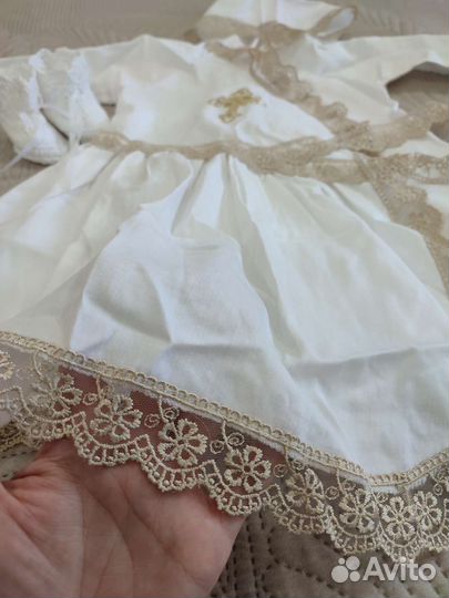 Крестильный набор для девочки 80