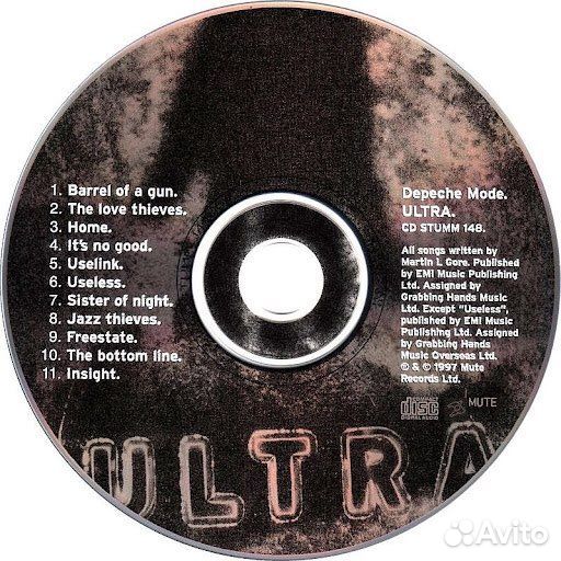 Depeche mode-ultra CD