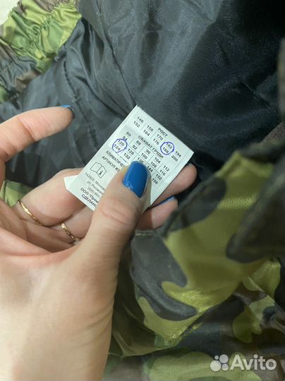 Камуфляжные штаны зимние