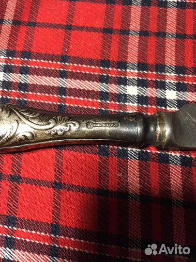 Нож мельхиоровый