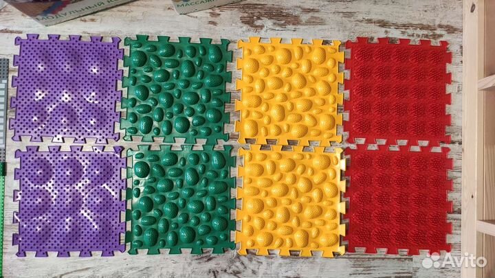 Коврик массажный Орто Пазл ортопедический