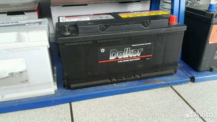 Аккумулятор 110 Ач Делкор Корея