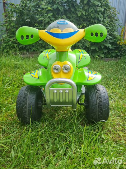 Детский электрический квадроцикл б/у