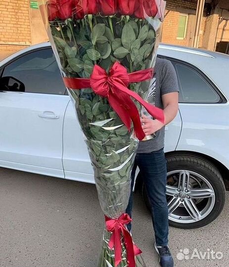 Высокие розы Гигантские розы Доставка цветов