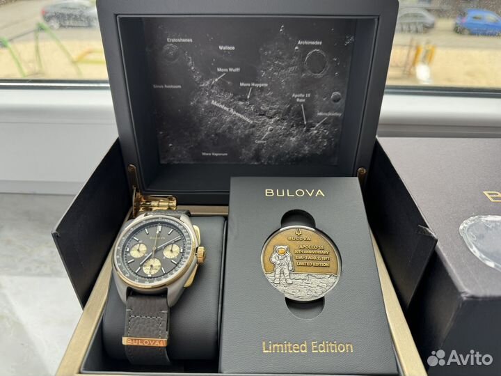 Новые часы Bulova Lunar Pilot Лимитка титан
