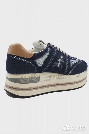 Premiata кроссовки beth Т/синие деним 37 276030
