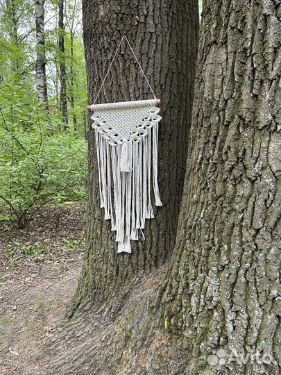 Макраме панно «Светличка» 40х80см