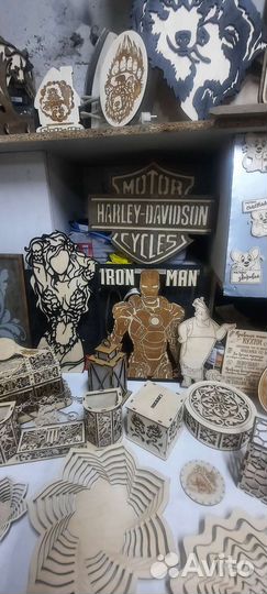 Изделия из фанеры и пластика