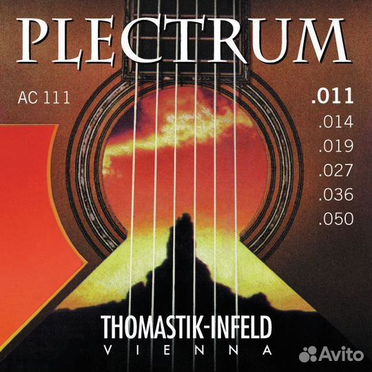 AC111 Plectrum Струны для акустики Thomastik