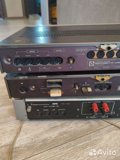 Комплект аудиотехники Radiotehnika, Лорта