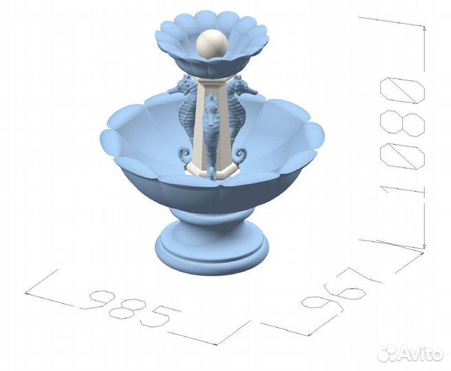 Фонтан уличный