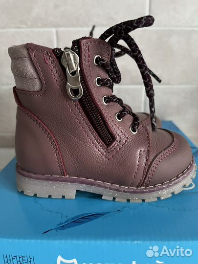 Ботинки демисезонные для девочки 21 размер