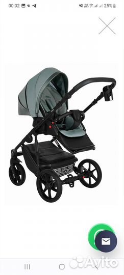 Коляска 2 в 1 Luna pituso