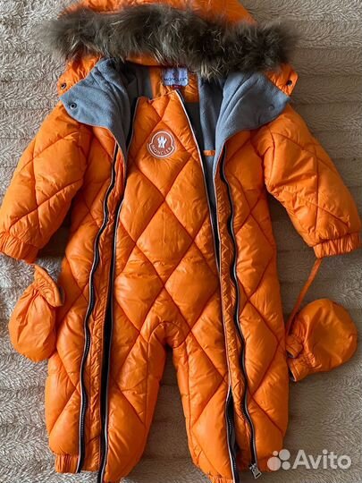 Зимний комбинезон moncler-80размер