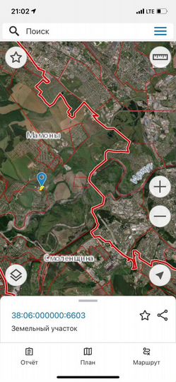 Участок 2,1 га (ИЖС)