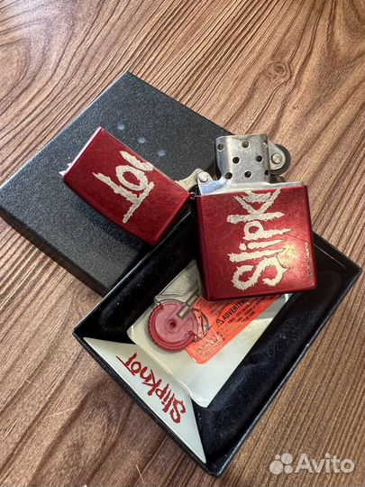 Зажигалка zippo slipknot candy red