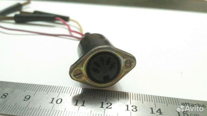 Переходник с 5 din на 3 штекера 4мм