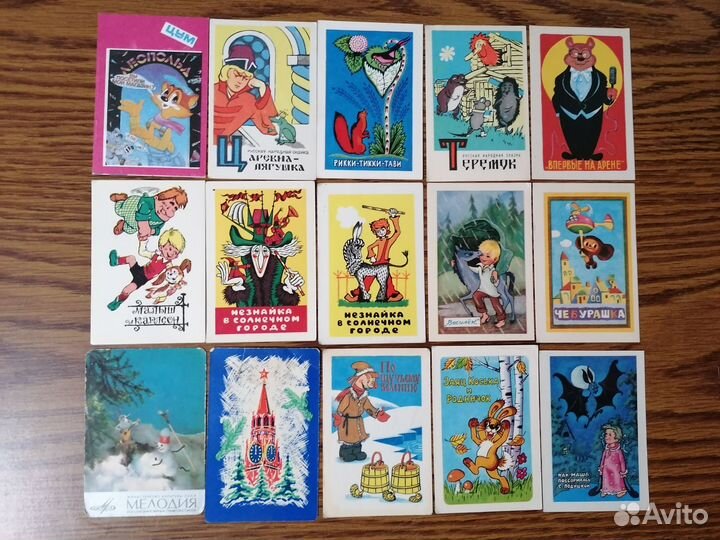 Календарики Мультики, Новый год,дракончики, змейки