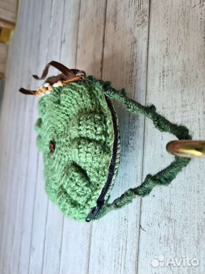 Платок-пончо и сумочка