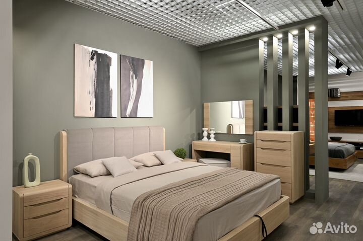 Тумба прикроватная Lyona дуб Parra