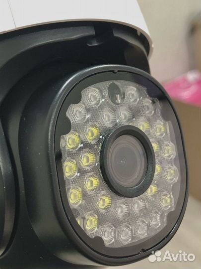 Уличная IP камера видеонаблюдения 4G 4Мп (2мп + 2м