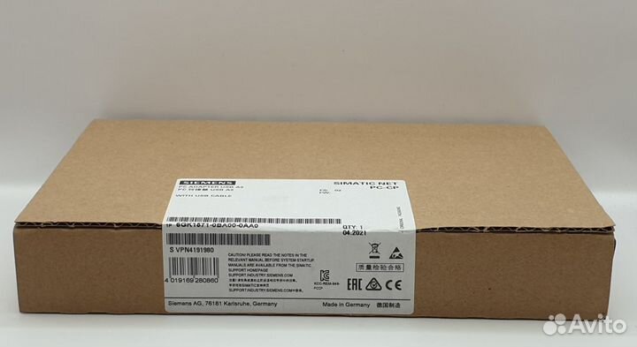 6GK1571-0BA00-0AA0 адаптер для simatic S7, USB