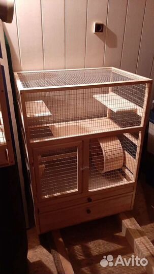 Витрина для шиншилл, дегу, крысок
