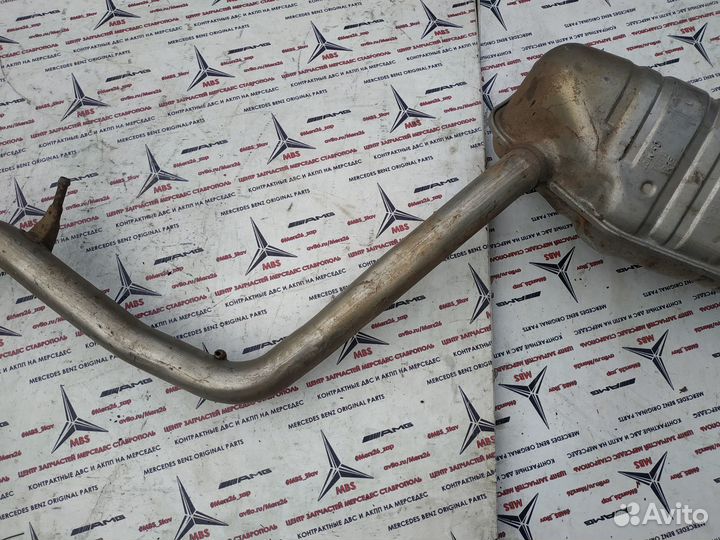 Глушитель задняя левая часть w211 m272 Mercedes